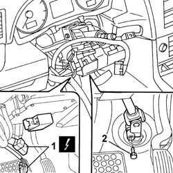 Steering electrical control device - r r