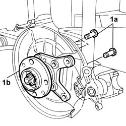 Rear stub axle strut - r r