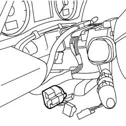 Ignition switch contacts carrier block - r+r