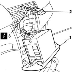Hazard warning light switch - r+r