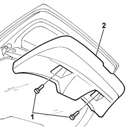 Tailgate interior panel - r+r