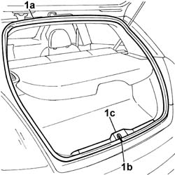 Tailgate compartment seal - r+r