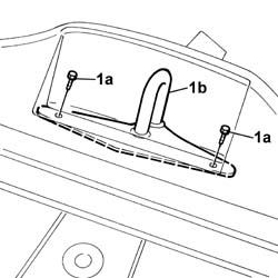 Tailgate lock striker - r+r