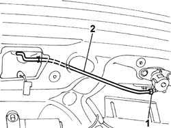 Tailgate lock LINKAGE - R.R.