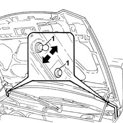 Bonnet lid - square