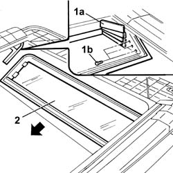 Sliding roof (PANEL) - R.R.