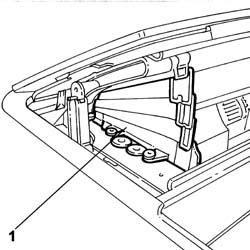 SLIDING ROOF FRONT PANEL - R.R.