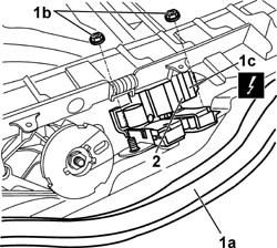 Folding opening rearscreen glass LOCK - R.R.