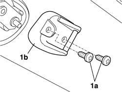 Folding opening rearscreen LOCK STRIKER - R.R.