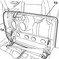 Rear seat cushion - r+r