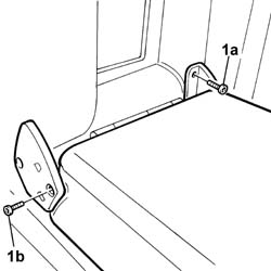 Rear seat arm rest - r+r