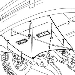 Under-engine guard - r r