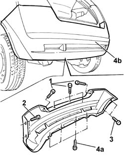 R.R. REAR BUMPER