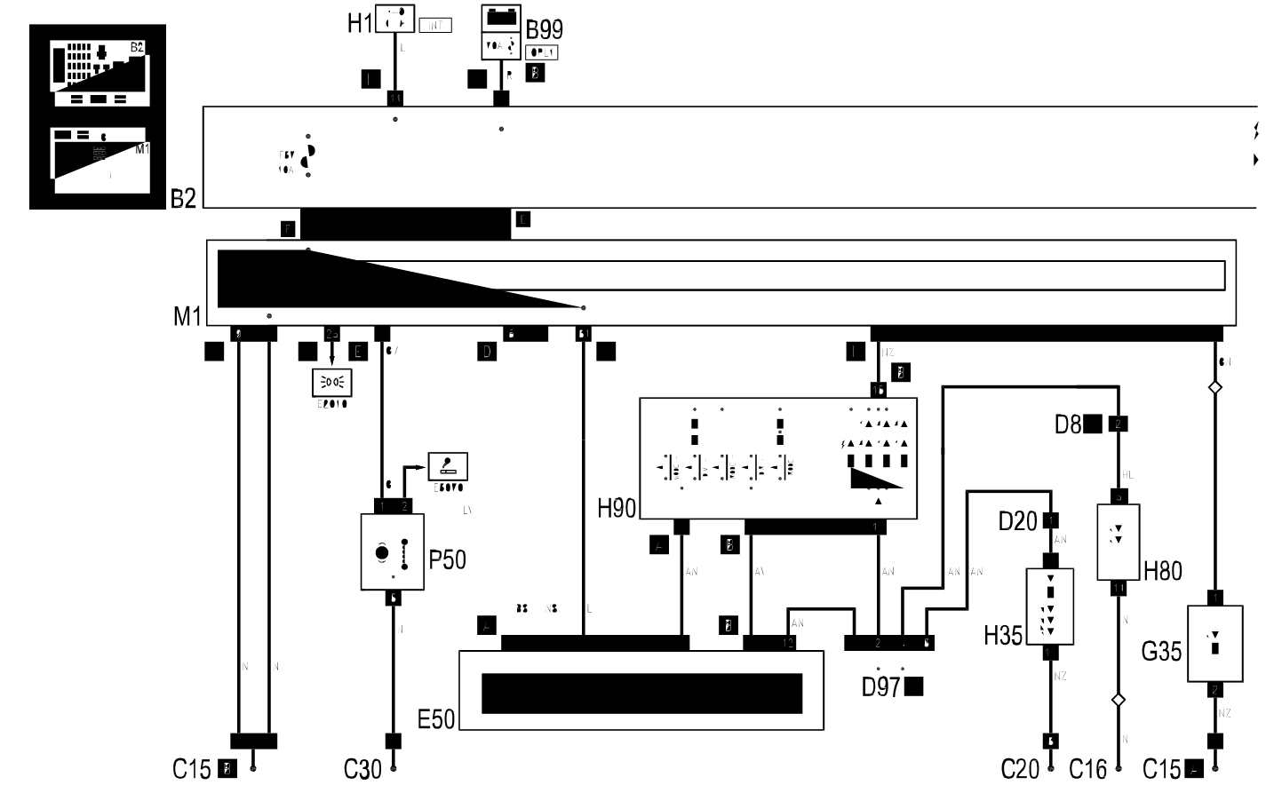 INSTRUMENT LIGHTING - Wiring diagram
