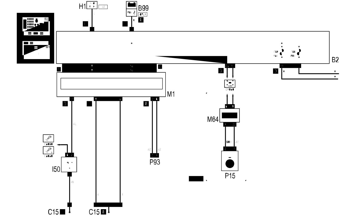 CENTRAL LOCKING - Wiring diagram