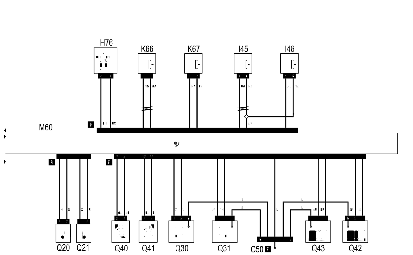 AIRBAG - Wiring diagram