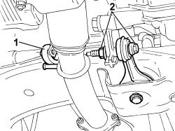 Gearbox side mount flexible block - replace