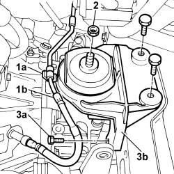 Gearbox side mount flexible block - replace