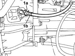 Clutch hydraulic circuit vibration damper - r+r