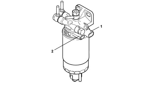 Fuel heating device
