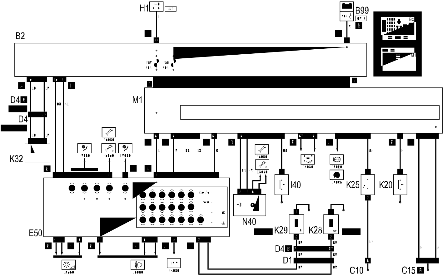 INSTRUMENT PANEL - Wiring diagram