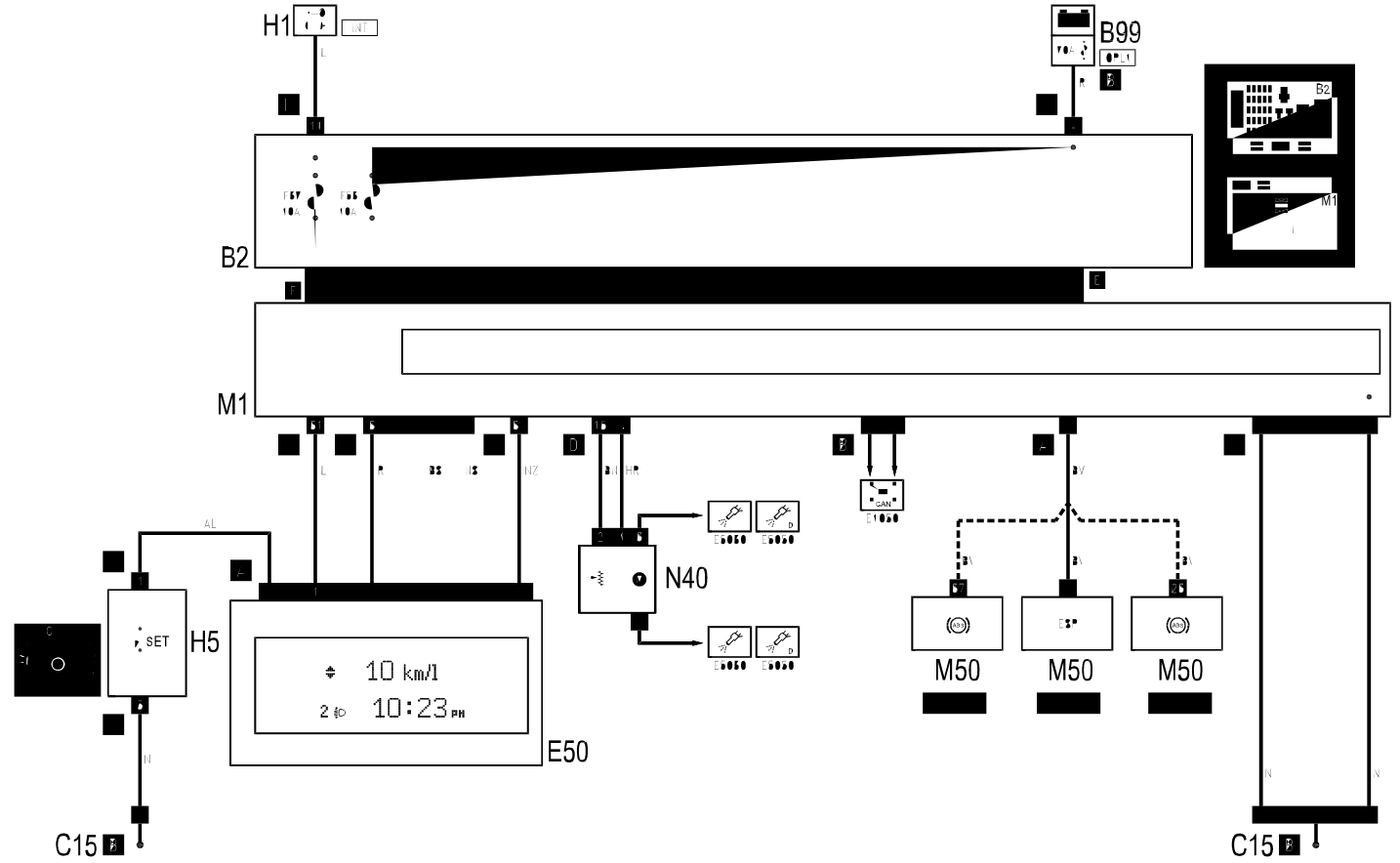 TRIP COMPUTER - Wiring diagram