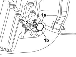 Toothed drive pulley - r + r with timing belt removed