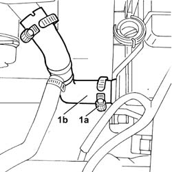 Water pump - r + r with drive belt removed