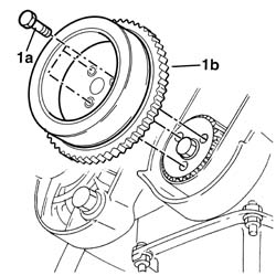 Crankshaft services PULLEY - R.R.