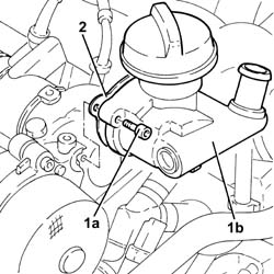 Single cylinder head extension - change gasket