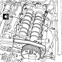 Single cylinder head extension - change gasket