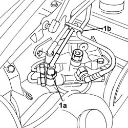 Front fuel delivery line - r r