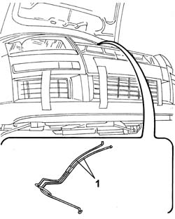 Front fuel delivery line - r r
