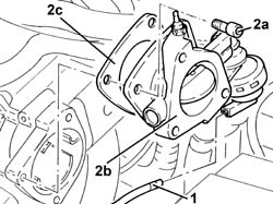 Electro-pneumatically controlled THROTTLE CASING - R.R.
