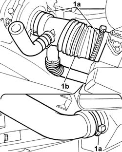 Variable geometry turbocharger exhaust manifold assembly sleeveleading to exhaust pipe r r