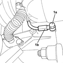 Engine oil delivery pipe to turbocharger - r + r