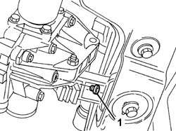 Gearbox rear cover - r + r.