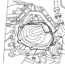 Gearbox rear cover - r + r.
