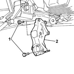 Intermediate drive shaft mount - r r