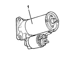 Starter motor - r+r