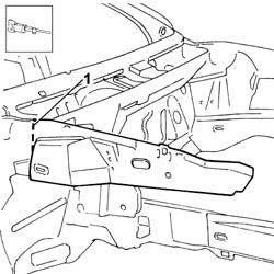 R.R. FRONT WING MOUNTING BRACKET