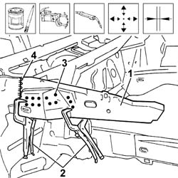 R.R. FRONT WING MOUNTING BRACKET