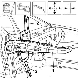 R.R. FRONT WING MOUNTING BRACKET