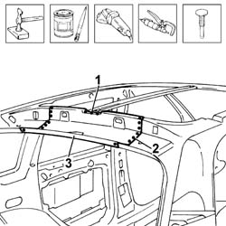 R.R. ROOF SUPPORT CROSSMEMBER