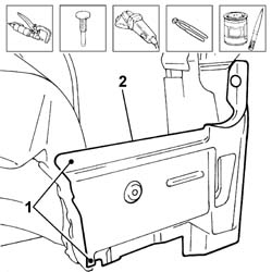 R.R. REAR WING FRAME