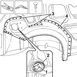 R.R. REAR WING FRAME