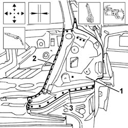Tail light seat
