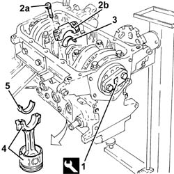 Piston connecting rod set - r r