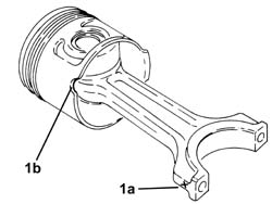 Piston, pin set - replace