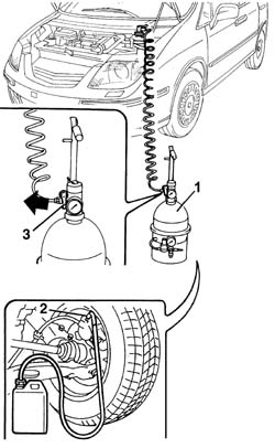 HYDRAULIC BRAKE SYSTEM BLEED AIR